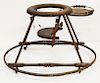 early 20th hoop & saddle seat child tender 