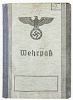WWII German soldier Wehrpass