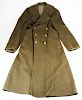 WWII era US Army long wool coat