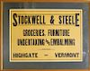 Stockwell and Steele - Trade Broadside