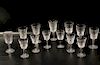 12 PIECES OF SIGNED WATERFORD STEMWARE