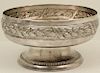 17.91 TROY OZS., FRENCH SILVER FOOTED BOWL