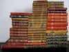 MISCELLANEOUS LOT OF 48 LEATHER BOUND BOOKS