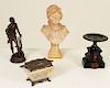 4 PIECE MISC. LOT OF FRENCH OBJECTS
