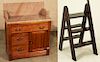 2 PIECE MISCELLANEOUS LOT OF FURNITURE