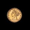 * A United States 1892 Liberty Head $5 Gold Coin