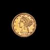 * A United States 1893 Liberty Head $5 Gold Coin