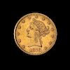 * A United States 1879 Liberty Head $10 Gold Coin