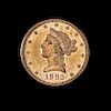* A United States 1883 Liberty Head $10 Gold Coin