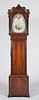 GEORGE III MAHOGANY TALL CASE CLOCK, DIAL SIGNED W. LALLEL, TOTETH PARK