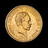 * A Cuba Republic 1915 20 Peso Gold Coin