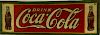 Drink Coca-Cola circa 1930 embossed tin sign