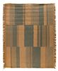 Heiju Oak Packard, (Japanese/American), USA, c. 1960s a geometric flatweave rug