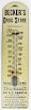 Becker's Drug Store Pine Advertising thermometer