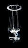 A Tall Baccarat Vase Height 15 inches.