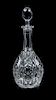 A Baccarat Decanter Height 12 1/8 inches.