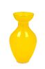 A Steuben Yellow Vase Height of tallest 8 1/4 inches.