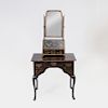 Queen Anne Black Japanned Dressing Table