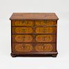 William and Mary Walnut and Fruitwood Seaweed Marquetry Chest of Drawers
