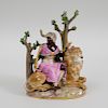  Meissen Porcelain Group Emblematic of Africa