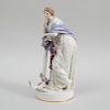 Meissen Porcelain Figure Emblematic of Hope