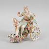 Meissen Porcelain Mythological Group of Venus and Cupid 