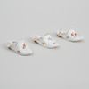 Three Meissen Porcelain Models of Slippers