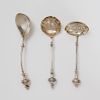 Group of Three George Sharp Design Silver Serving Pieces