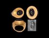 Hellenistic Gold Ring with Nude Hero Gemstone