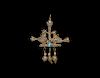 Ghaznavid Gold Pendant with Confronting Birds