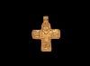 Scandinavian Viking Gold Cross Pendant