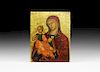 Medieval Veneto-Cretan Mother of God Icon
