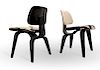 Charles and Ray Eames - Pair of DCW Chairs