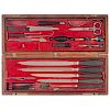 H.G. Kern Four-Tier Surgical Kit Marked "Hall, M.D. / Indianapolis, Indiana"