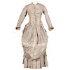 Exceptionally Rare Boston Daily Globe 1883 "Conversation Dress"