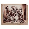 Scarce Silver Gelatin Photograph of Sioux Chiefs
