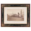 Large Format Albumen Photograph of a Baldwin Locomotive for the Oregon Railroad & Navigation Company