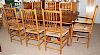 Leopold Stickley Cherry Valley table and 8 chairs