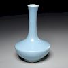 Chinese clair de lune Tianqiuping vase