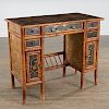 Nice Victorian Chinoiserie lacquer bamboo desk