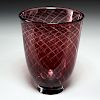 Edward Hald "Graal" footed glass vase
