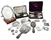 27 Silver Table and Desk Items