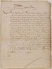 A Louis XIV Royal Document