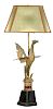Indian Bronze Figural Lamp