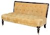 A Ralph Lauren Tufted Velvet Upholstered Sofa