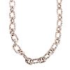 A Sterling "Kali" Pebble Link Necklace by J. Hardy