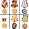 Collection of Six Soviet/Russian Medals