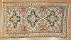 Rare Eagle Kazak rug, approx. 4.6 x 8.1