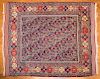 Antique Afshar rug, approx. 4.3 x 5.1