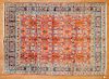 Persian Moud rug, approx. 7.4 x 10.1